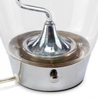 Gravitational Chrome LED Table Lamp for Bedroom Study & Work