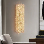 Crystal Wall Lamp: Modern Minimalist Master Bedroom Lighting