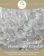 Modern Crystal Gold Tree Branch Ceiling Chandelier for Bedroom and Living Room