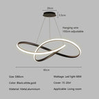 Modern Minimalist Ring LED Pendant Lights for Home Decor Lighting