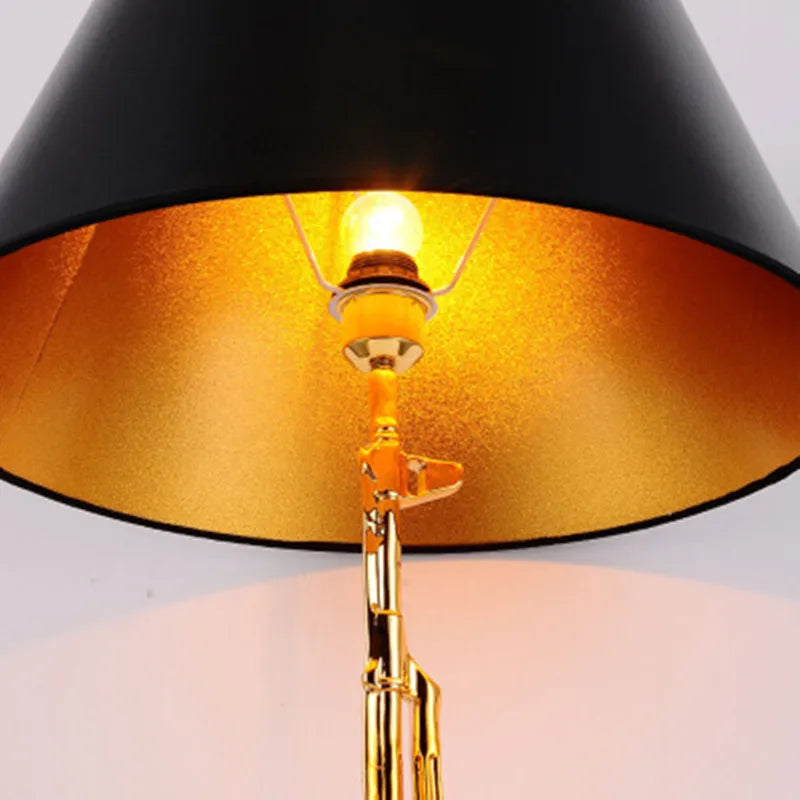 AK47 Gold LED Floor Lamp - Modern Designer Corner Light for Living Room