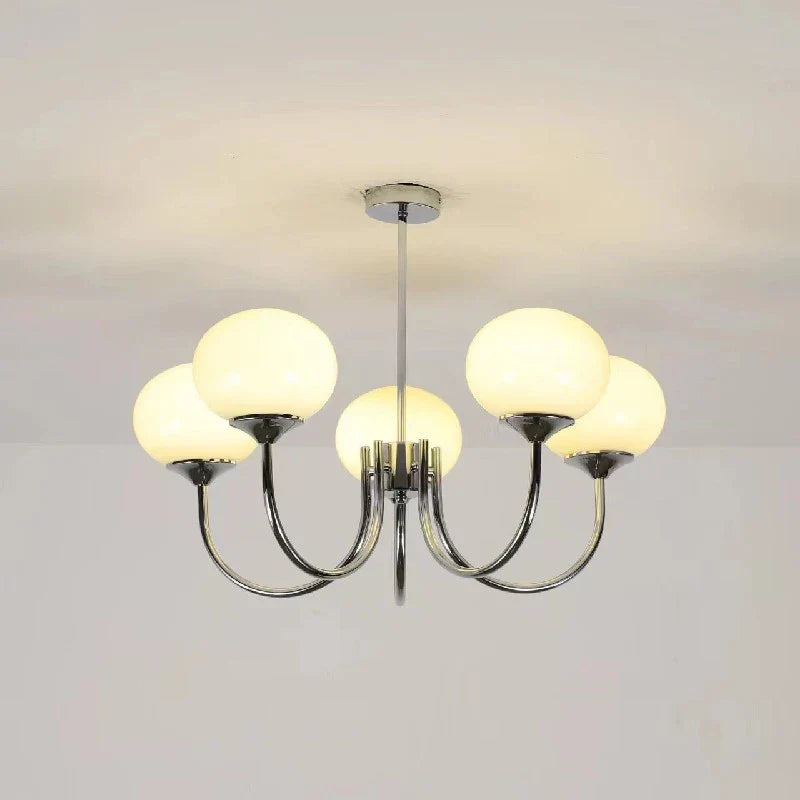 Glass Ball Chandelier: Creative Bauhaus Arts for Girls Bedroom & Home Decor