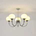 Glass Ball Chandelier: Creative Bauhaus Arts for Girls Bedroom & Home Decor