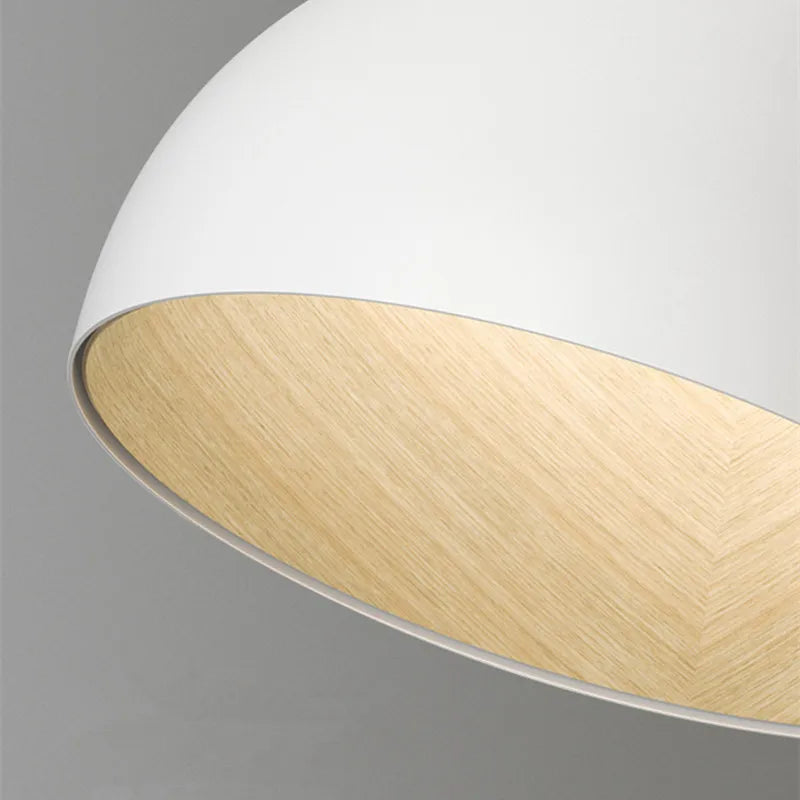 Duo Ceiling Light Kitchen Living Room Bedroom Wood Lamp Post-modern Design