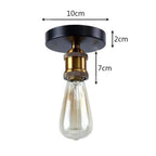 Vintage Industrial LED Metal Ceiling Chandelier Loft Decor E27 Light