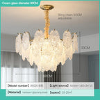 Crystal Chandelier: Modern Luxury Master Bedroom French Light for Living Room
