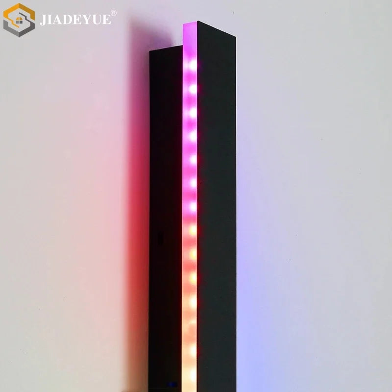 RGB Long Wall Lamp: Smart Remote Control, Indoor/Outdoor, IP65, Christmas, Home Decor