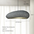 Nordic Wabi-Sabi LED Pendant Lights for Home Decor and Dining Room