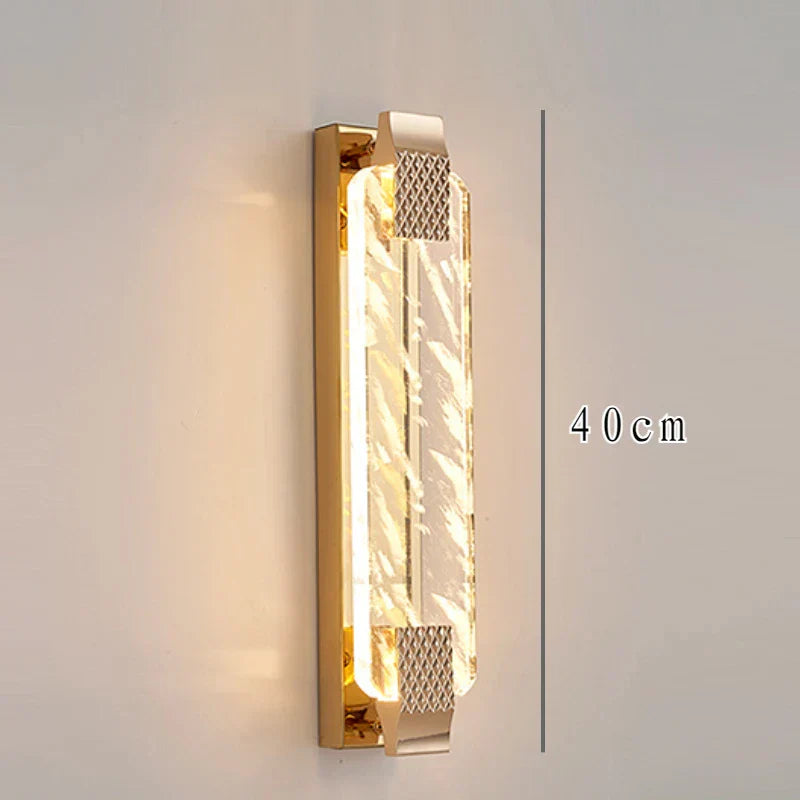 Luxury Crystal Wall Lamp for Living Room, Bedroom, Villa Stairway