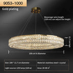 Crystal Chandelier: Modern Luxury Lighting for Living Room, Restaurant, and Villa