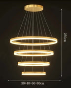 Modern LED Pendant Chandeliers for Home Decor and Indoor Lighting