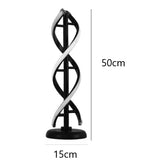 LED Acrylic Art Floor Lamp Modern Home Décor Living Room Bedroom Light