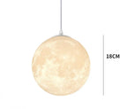 Moon Medal LED Pendant Light – Modern Indoor Hanging Lamp for Home Decor