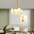 U-Shaped Milk White PE Pendant Lamp for Children's Bedroom and Living Room