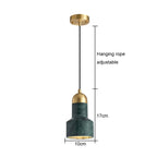 Marble Pendant Chandelier for Kitchen, Restaurant, Bar, and Bedside Lighting