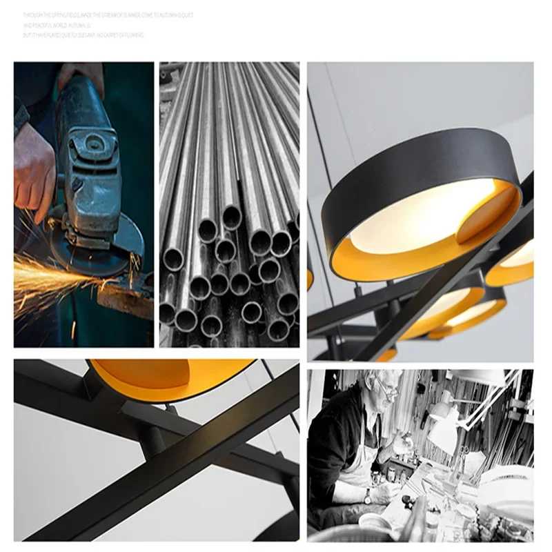 Modern LED Pendant Lamp for Living Room Dining Table Lighting