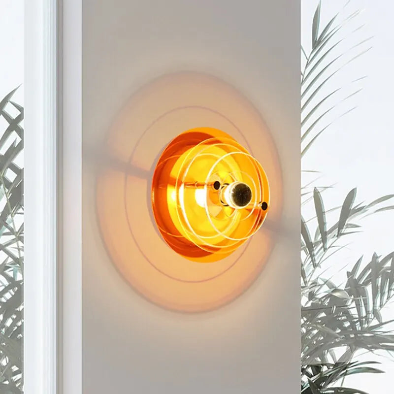 LED Wall Lamp: Ultra Modern UFO Style for Living Room, Bedroom, Hotel Atmosphere