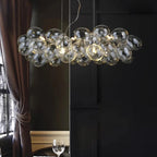 Modern Colour Bubble Chandelier for Living Room Bedroom Decor, Industrial Pendant Lighting