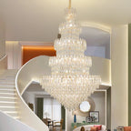 Luxury Crystal Chandelier: Modern European Style Main Dining Room & Living Room Lighting
