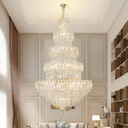 Luxury Crystal Chandelier: Modern European Style Main Dining Room & Living Room Lighting