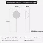 Modern LED Wall Sconce Light Fixture | Luxury Nordic Design Bathroom Wall Lamp