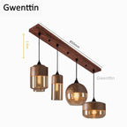 Vintage Industrial Glass Pendant Lights Kitchen Lighting