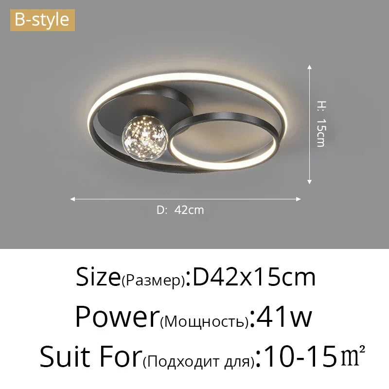 Gypsophila Chandelier: Modern Ceiling Light for Living Room, Bedroom, Home.