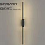 Linear Tube LED Wall Lamp for Modern Interior Decor