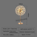 LED Sunflower Crystal Floor Lamp for Home Decor in Living Room or Bedroom