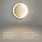 Moon LED Wall Lamp Modern Simple Home Decor Indoor Lighting Sconce