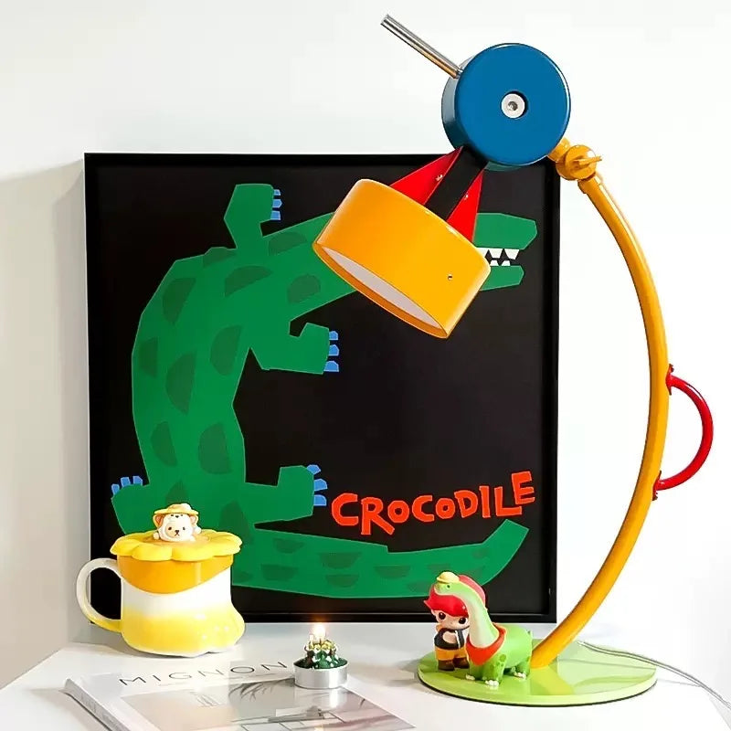 Kids' Treetop LED Floor Lamp: Colorful Nordic Design for Children's Room