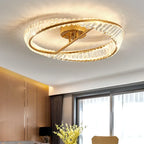 Crystal LED Chandelier: Luxury Modern Bedroom & Living Room Ceiling Light