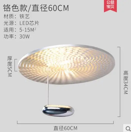 Water Drop Chrome LED Chandelier for Bedroom and Dining Room