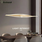 Acrylic Led Pendant Lamp for Dining Room, Bar & Kitchen - Minimalist Hanging Lights