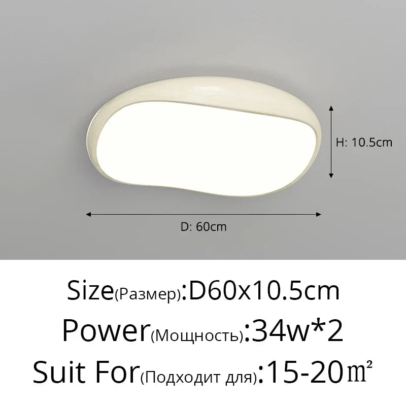 Nordic Ceiling Lights in White, Black, Red: Designer Lighting for Home Decor