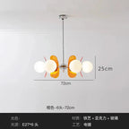 Nordic Beans Pendant Chandelier for Living Dining Study Room Kids Bedroom