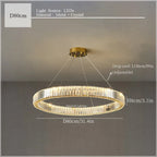 Crystal Ceiling Pendant Chandelier for Luxe Room Decor