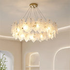 Crystal Chandelier: Elegant Light Luxury Lamp for Living Room, Bedroom, Dining Room & Study