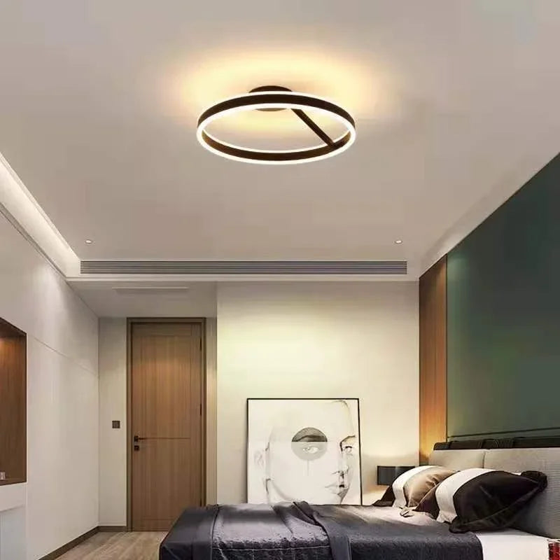 LED Ring Chandelier for Dining Living Room Bedroom Decor