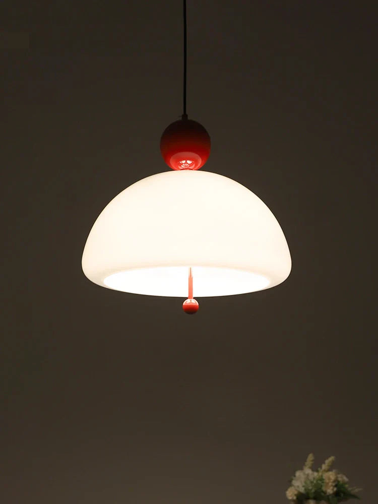 Modern Bauhaus Glass Pendant Lamp for Restaurant, Bedroom, Study and Coffee Shop