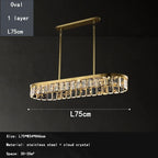 Cloud Mist Crystal Chandelier for Home Hotel Stainless Steel Pendant Lamp