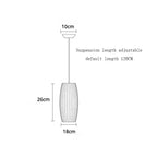 Silk Pendant Lamp: Designer LED Lighting for Home, Hotel, Restaurant, Hallrends'