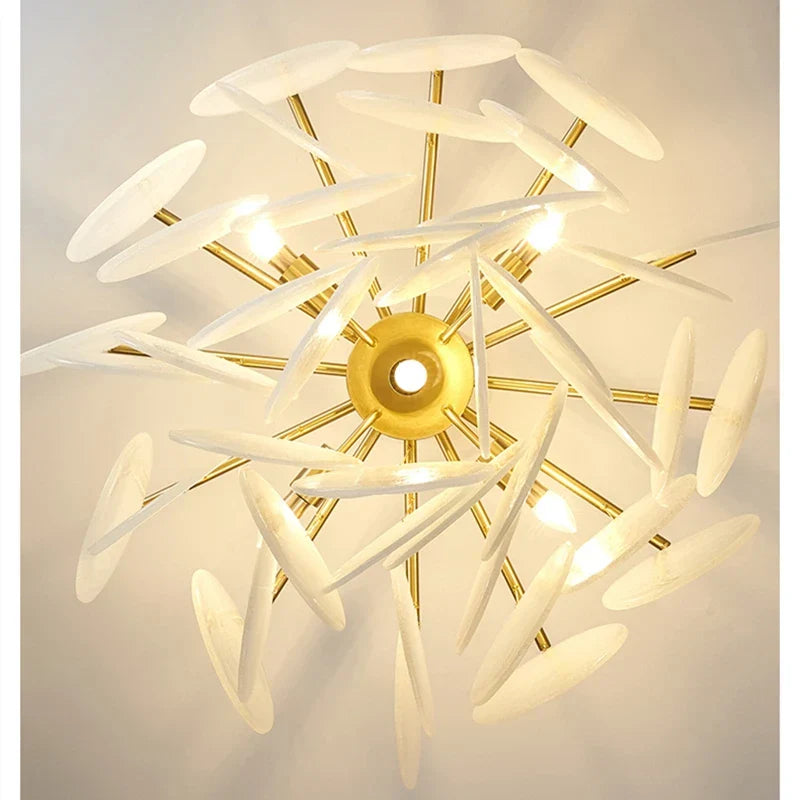 Nordic Glass Ceiling Chandelier for Luxury Home Decor