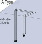 Modern Iron Art DIY Pendant Lamp with 5W G9 LED Bulb - Afralia™