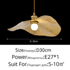 Lotus Brass Pendant Light by - Retro Design for Dining Room & Shop Décor