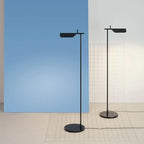 Postmodern Black Floor Lamp: Rustic Italian Design for Hotel & Home Décor