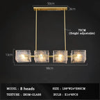 Crystal Chandelier: Modern Luxury Pendant Light for Living Room, Restaurant, and Bar