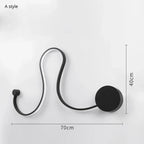 Iron Body Wall Lamps LED Lights Fixture for Bedroom, Living Room, Study, Hotel