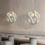 Wabi Sabi Pendant Light: Black & White Ball Lights for Restaurant, Bar, Home Decor