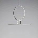 Minimalist Geometric LED Pendant Island Lighting